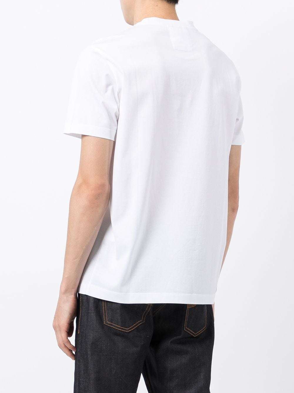 EMPORIO ARMANI EMPORIO ARMANI LOGO JACQUARD CREWNECK T-SHIRT