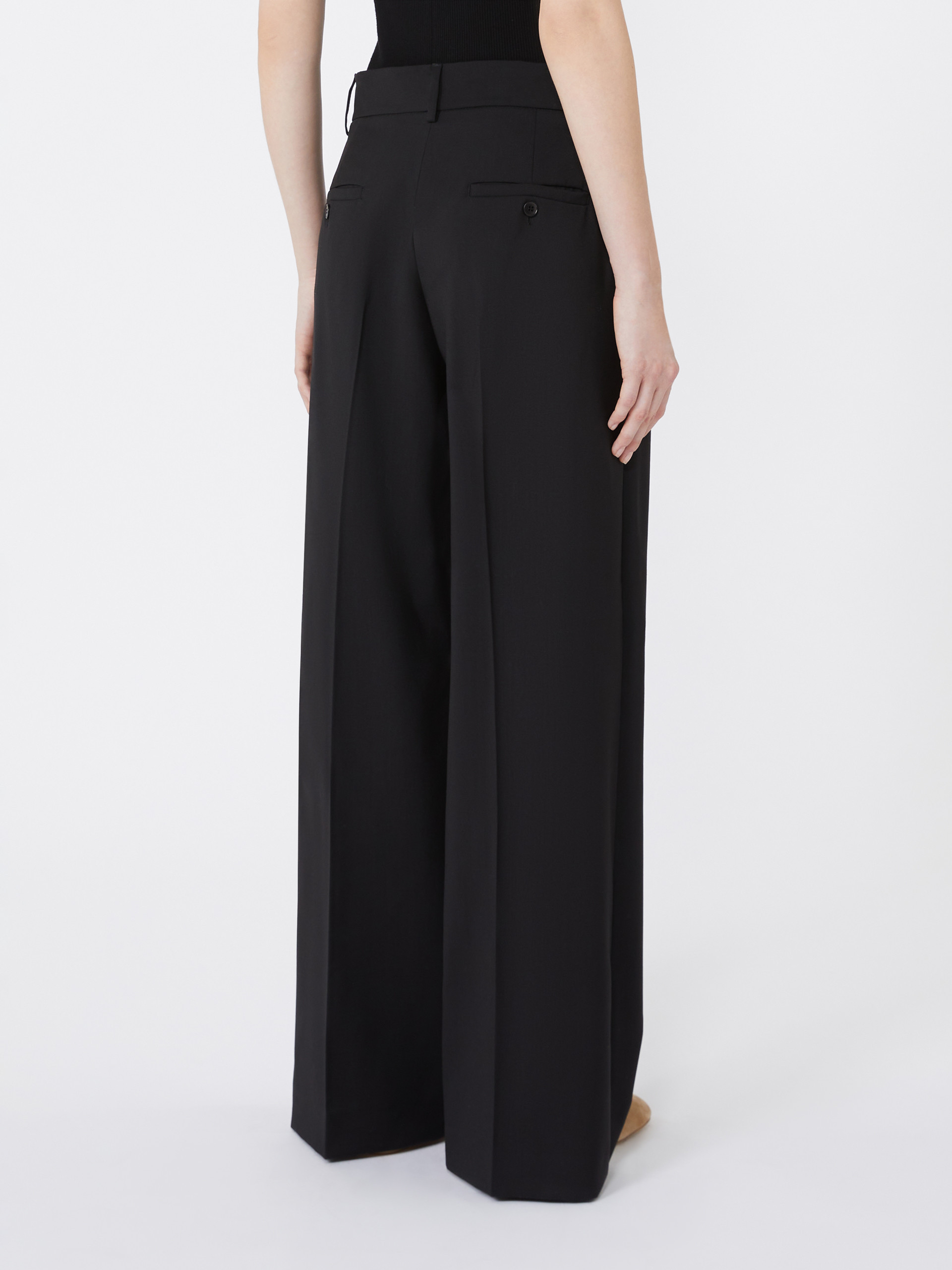 Weekend Max Mara Belt And Loop Wide-leg Pants