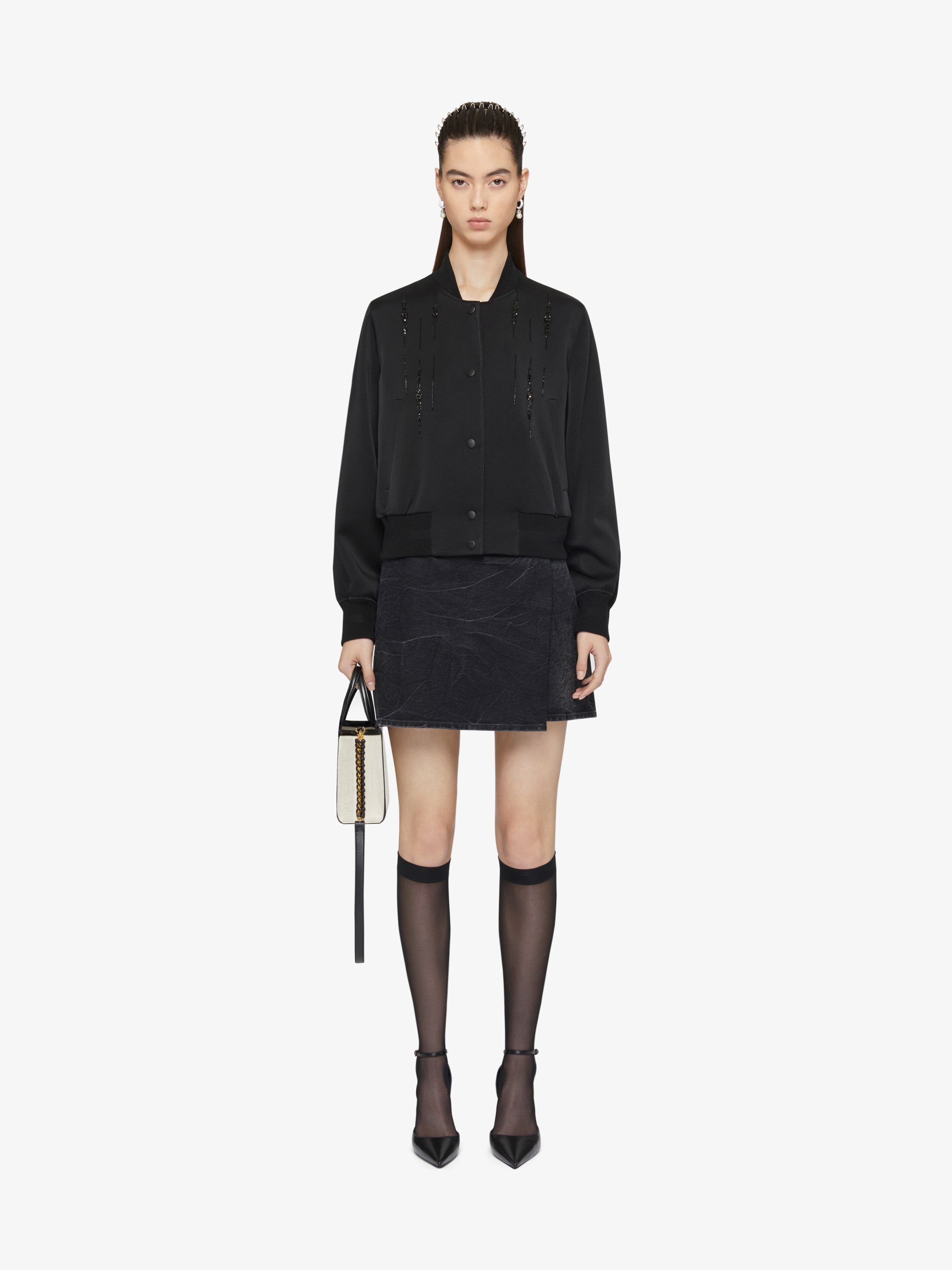 Givenchy Gonna A Portafoglio Voyou In Black
