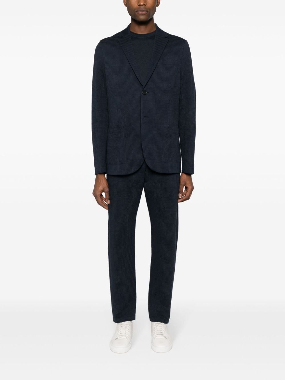 Harris Wharf London Long Sleeved Suit Jacket In Black