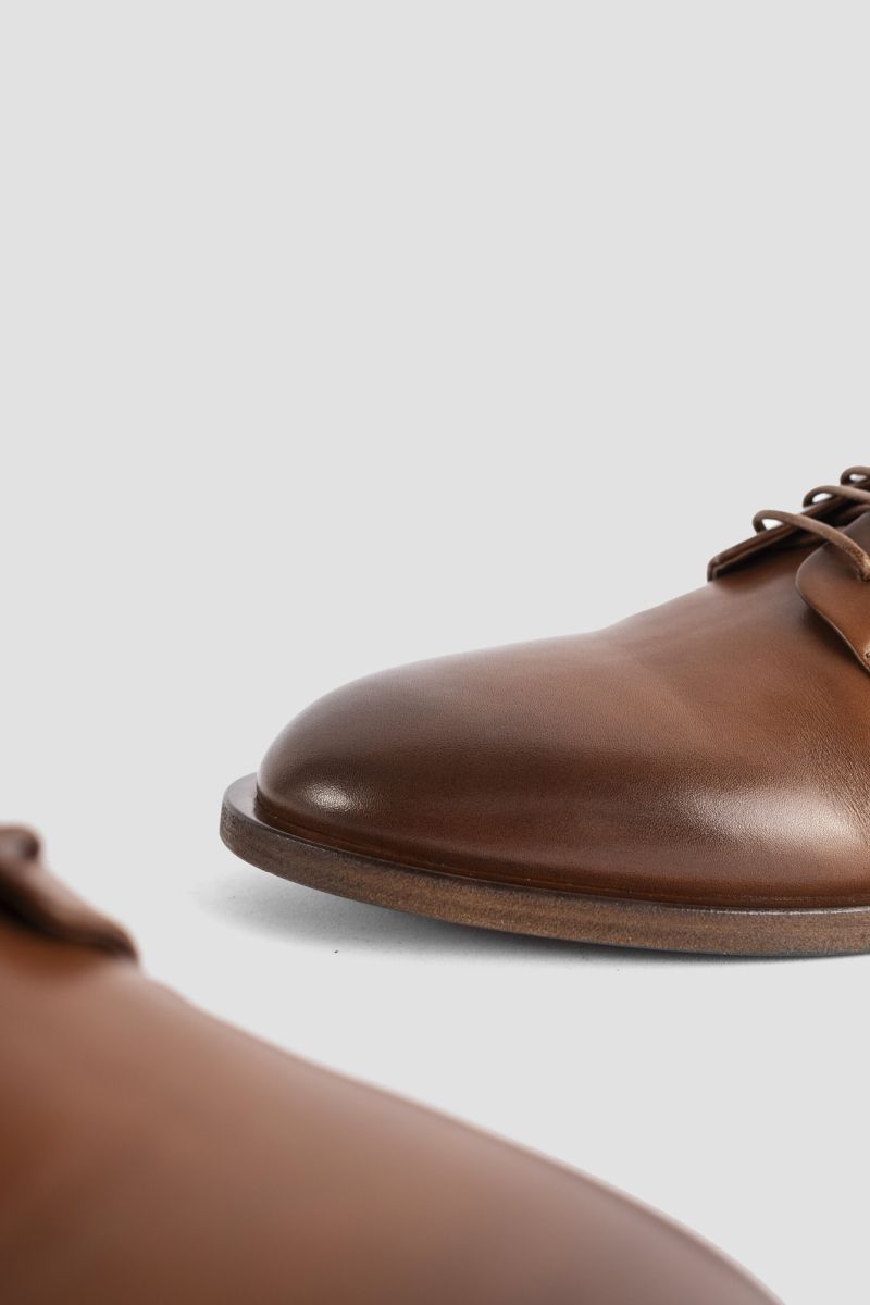 Marsèll Round Head Business Dress Shoes In Brown