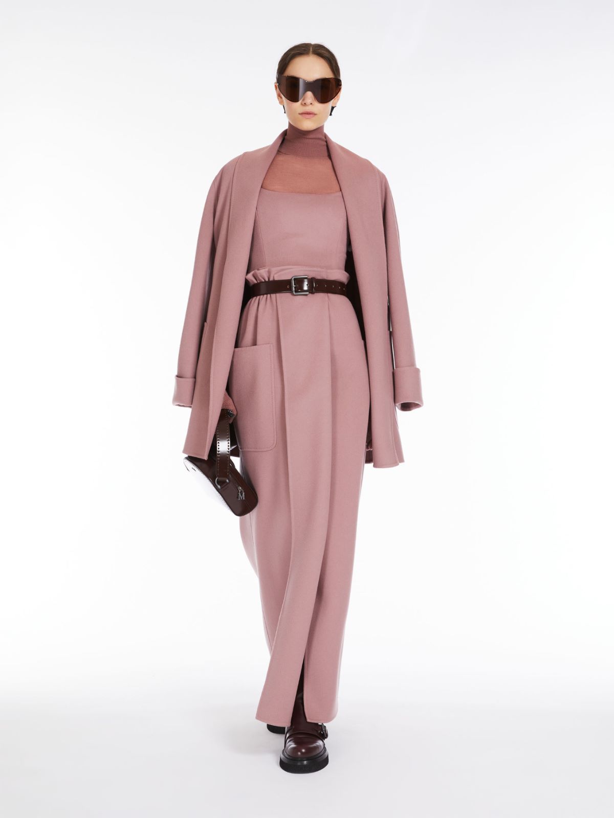 Max Mara Cashmere Jacket In Nude