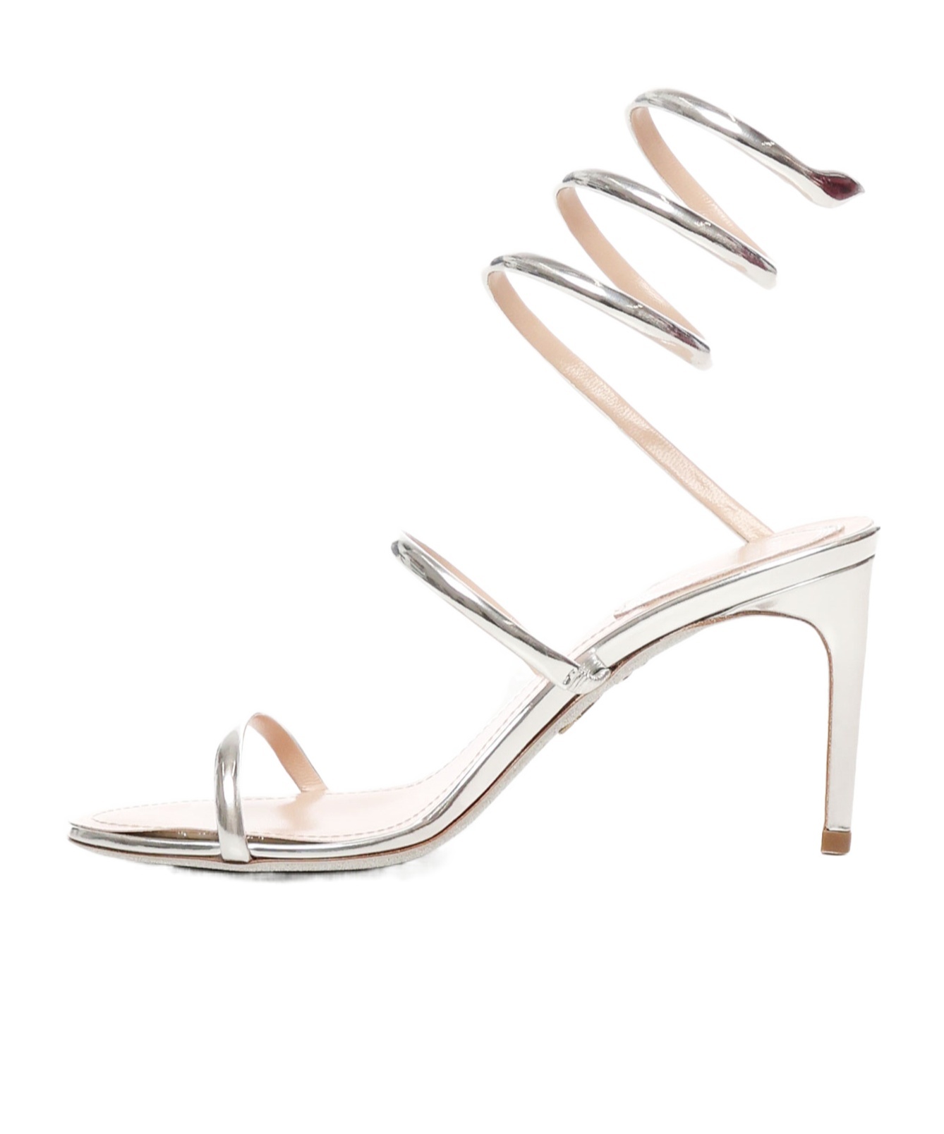 René Caovilla 80mm Cleo Sandals In White