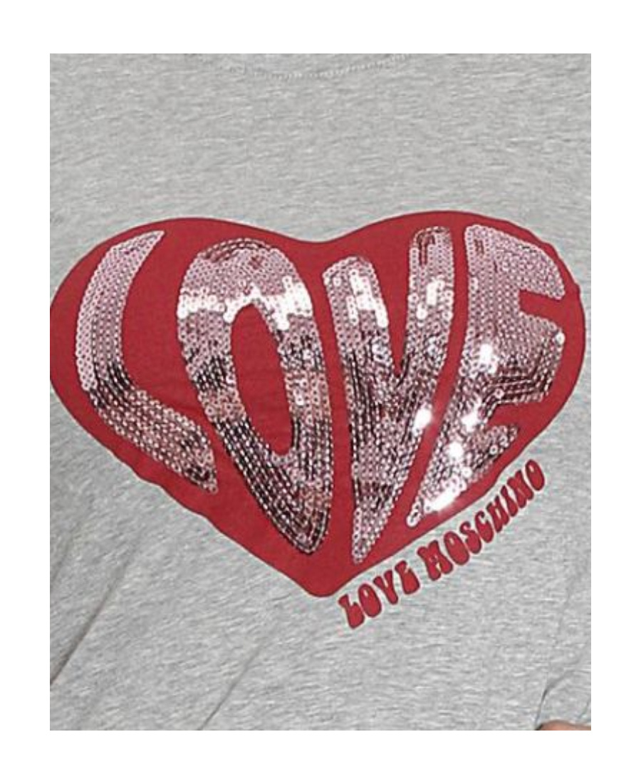 MOSCHINO LOGO DETAIL T-SHIRT