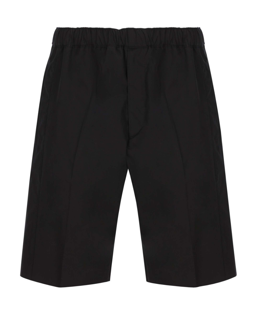 Alexander Mcqueen Cotton, Wool, And Mohair Shorts In Black