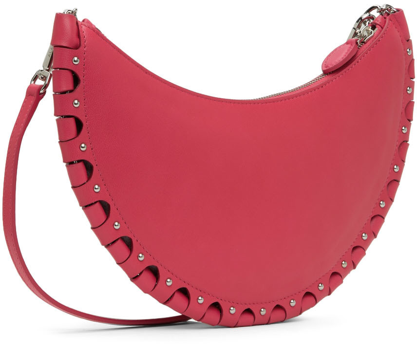 Alaïa Zipper Opening And Closing Shoulder Bag In Red
