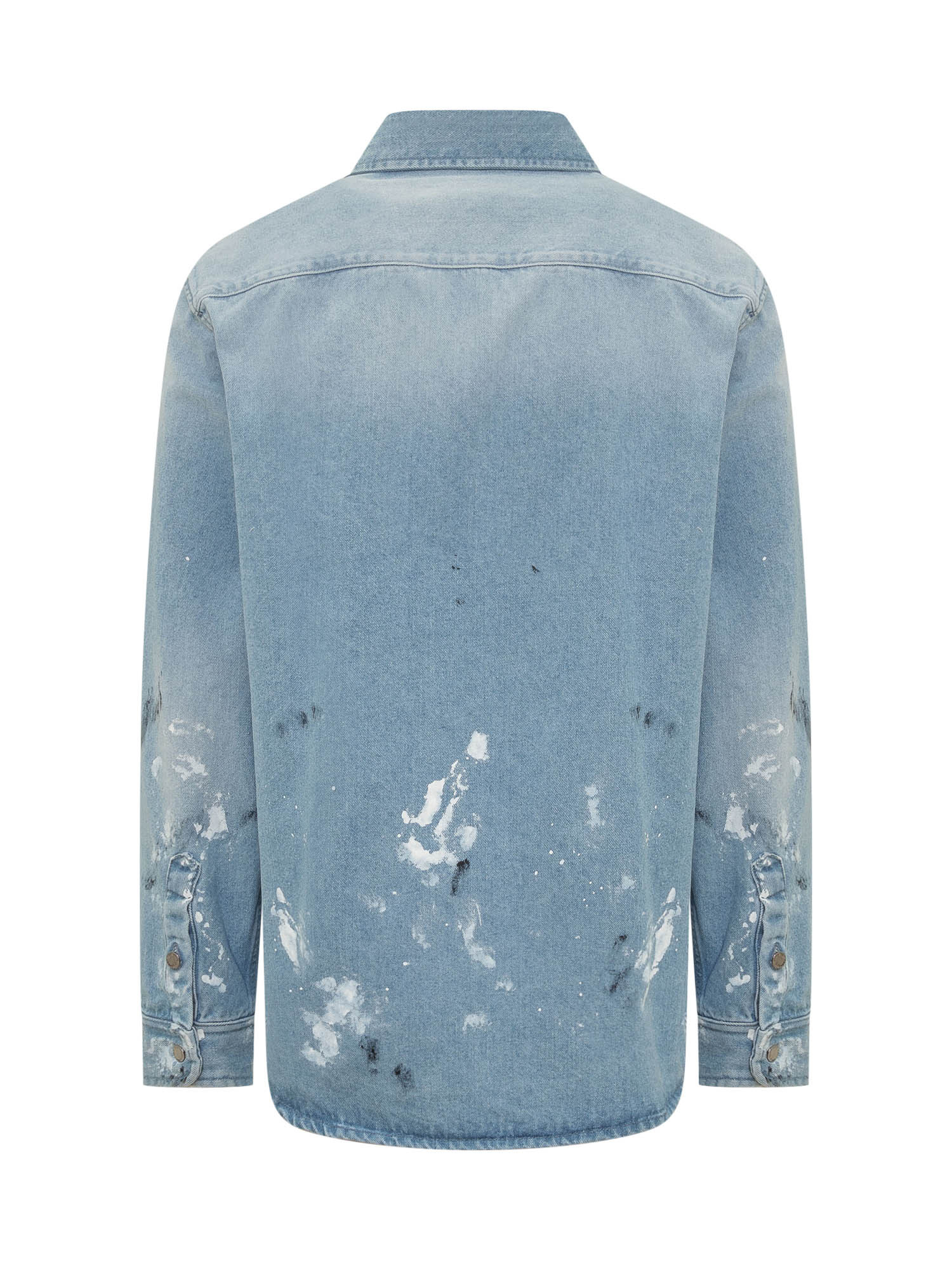 Darkpark Blue Victor Denim Shirt In Blue