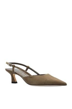 Stuart Weitzman Pointed High Heel Sandals