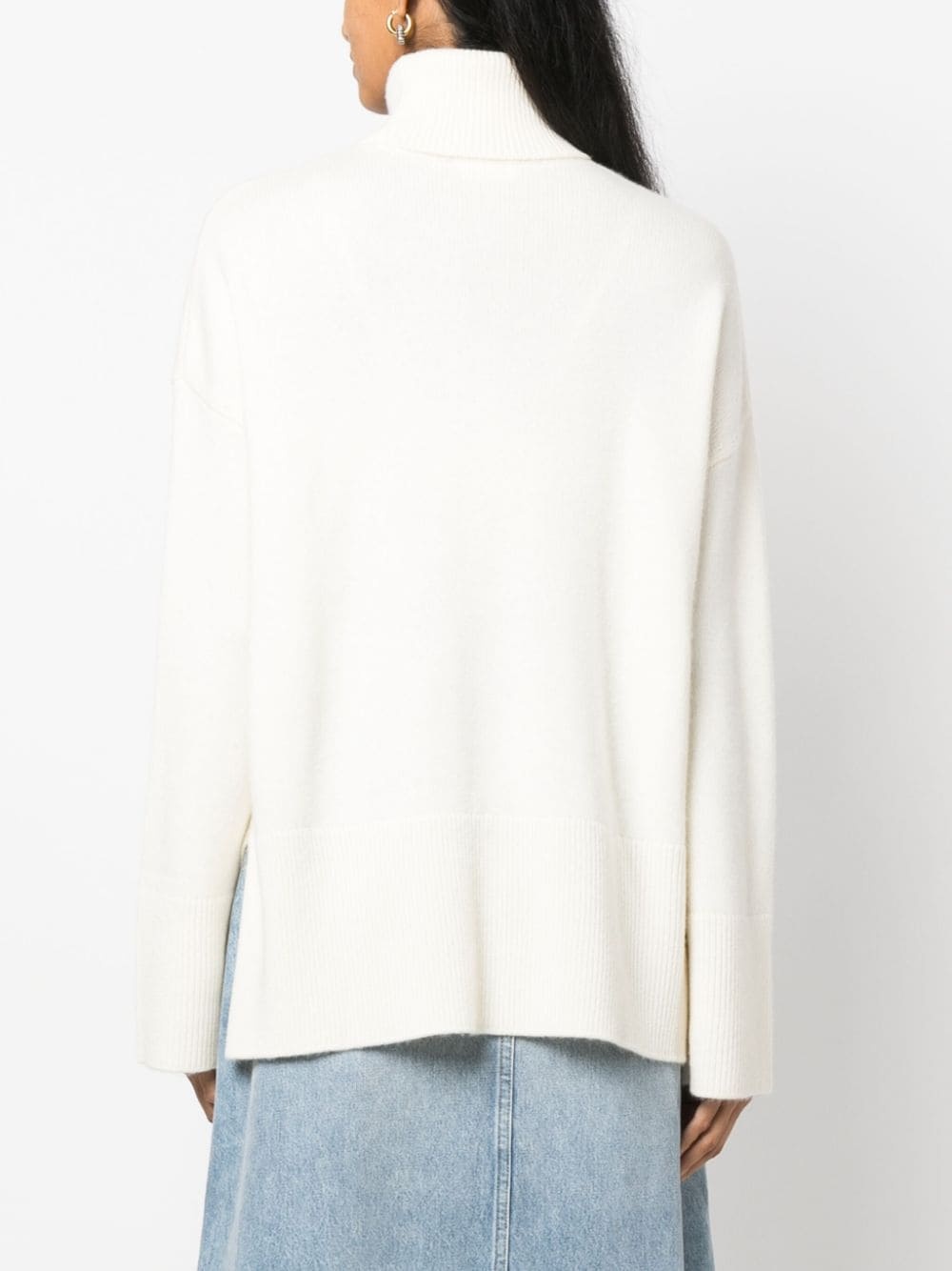 P.a.r.o.s.h Long-sleeved Sweater In White