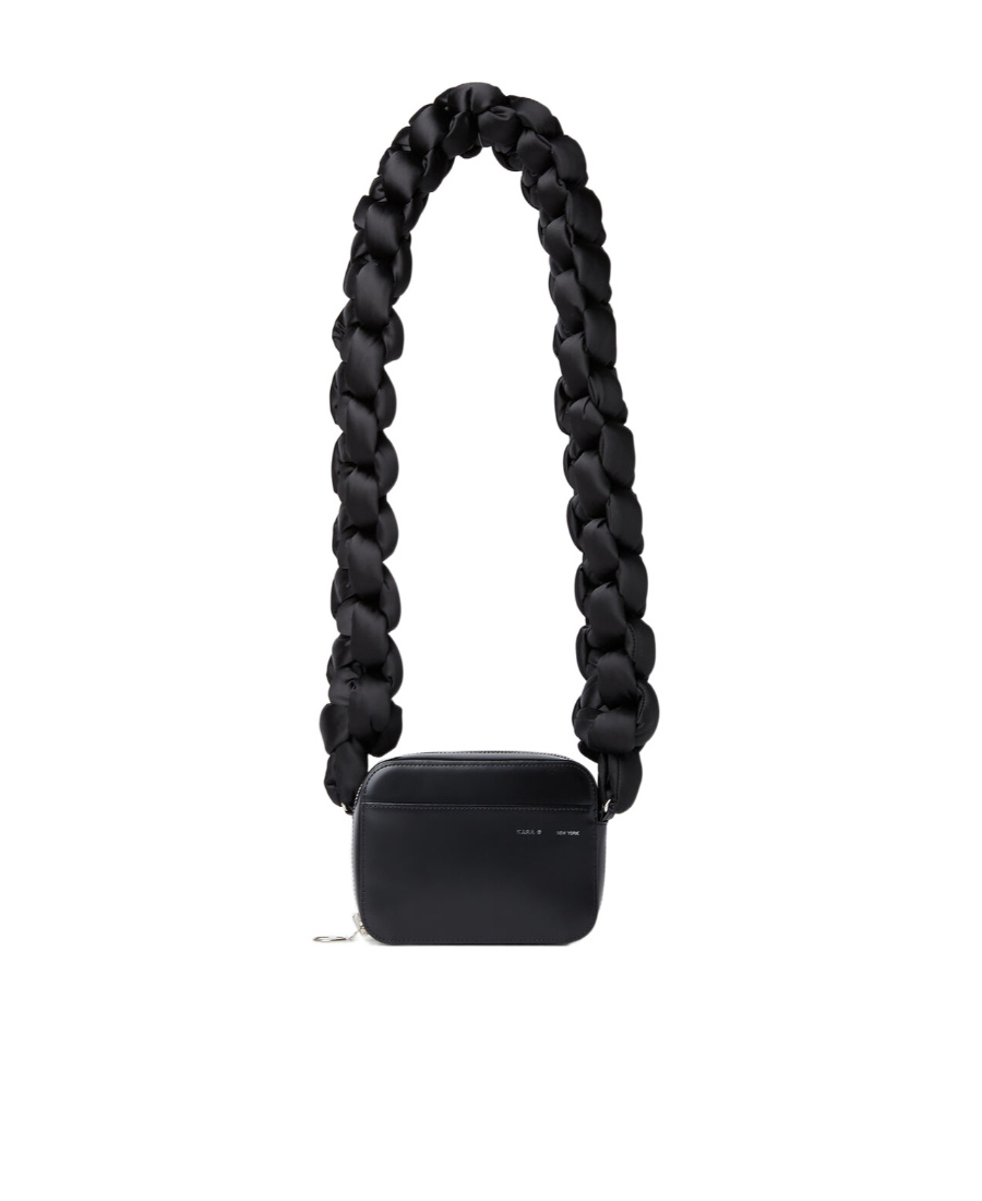 Kara Logo Shoulder Bag In Black