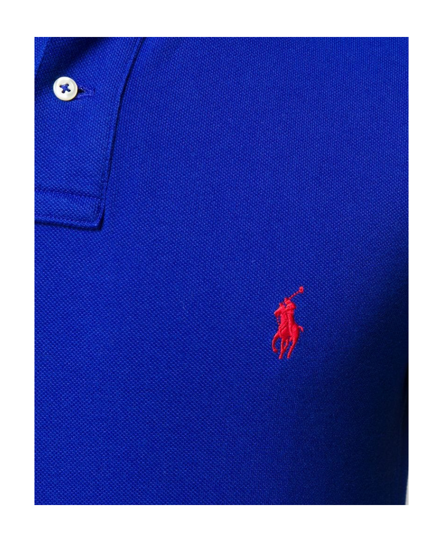 Polo Ralph Lauren Polo Shirt: Sskcslim1 In Blue