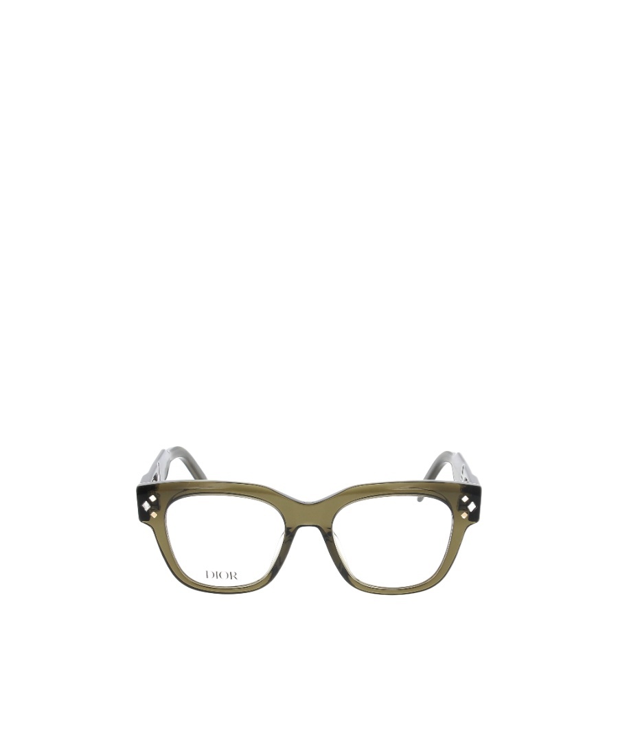 Dior Eyewear Square Frame Glasses In Brown