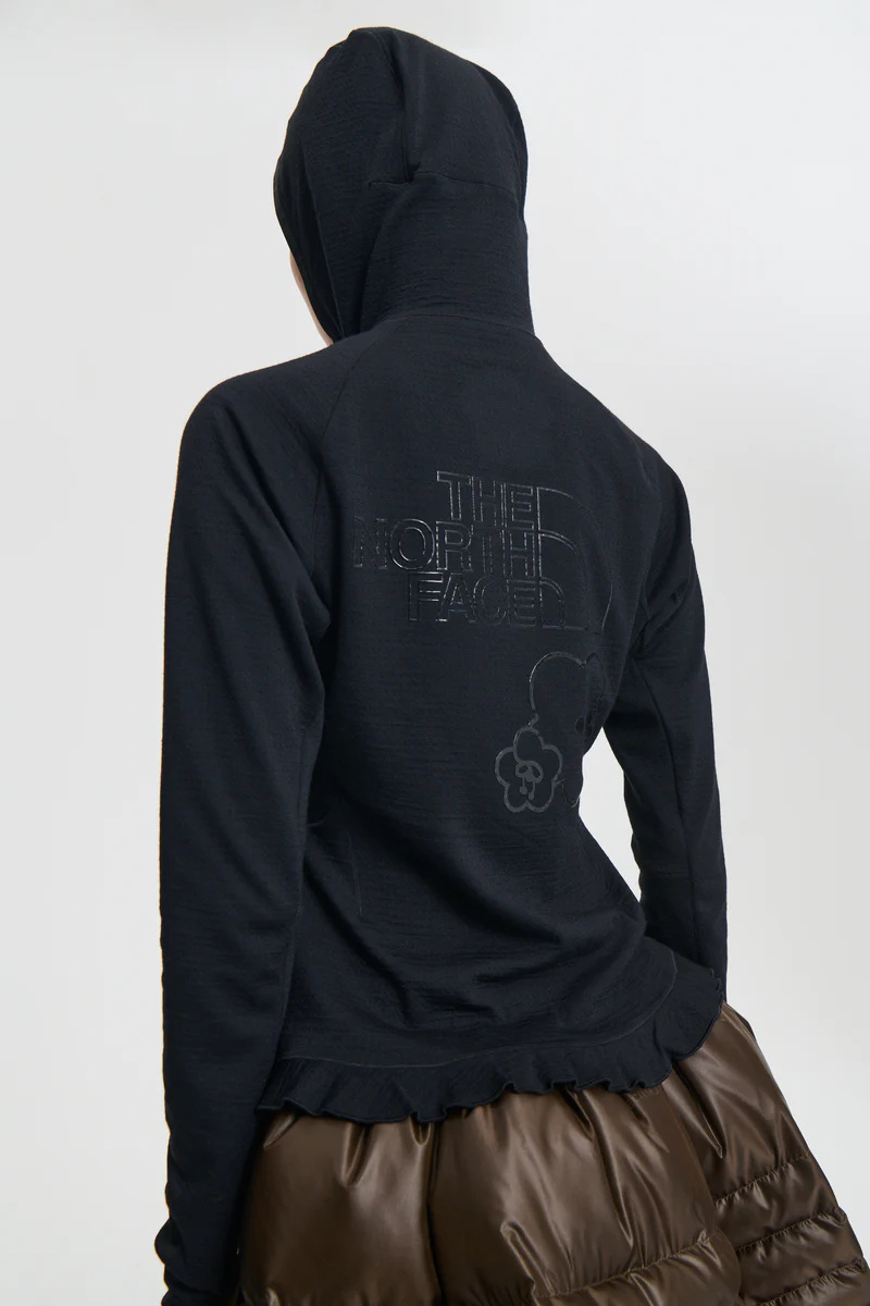 Cecilie Bahnsen The North Face X Symone Dotknit Top Knitwear In Brown