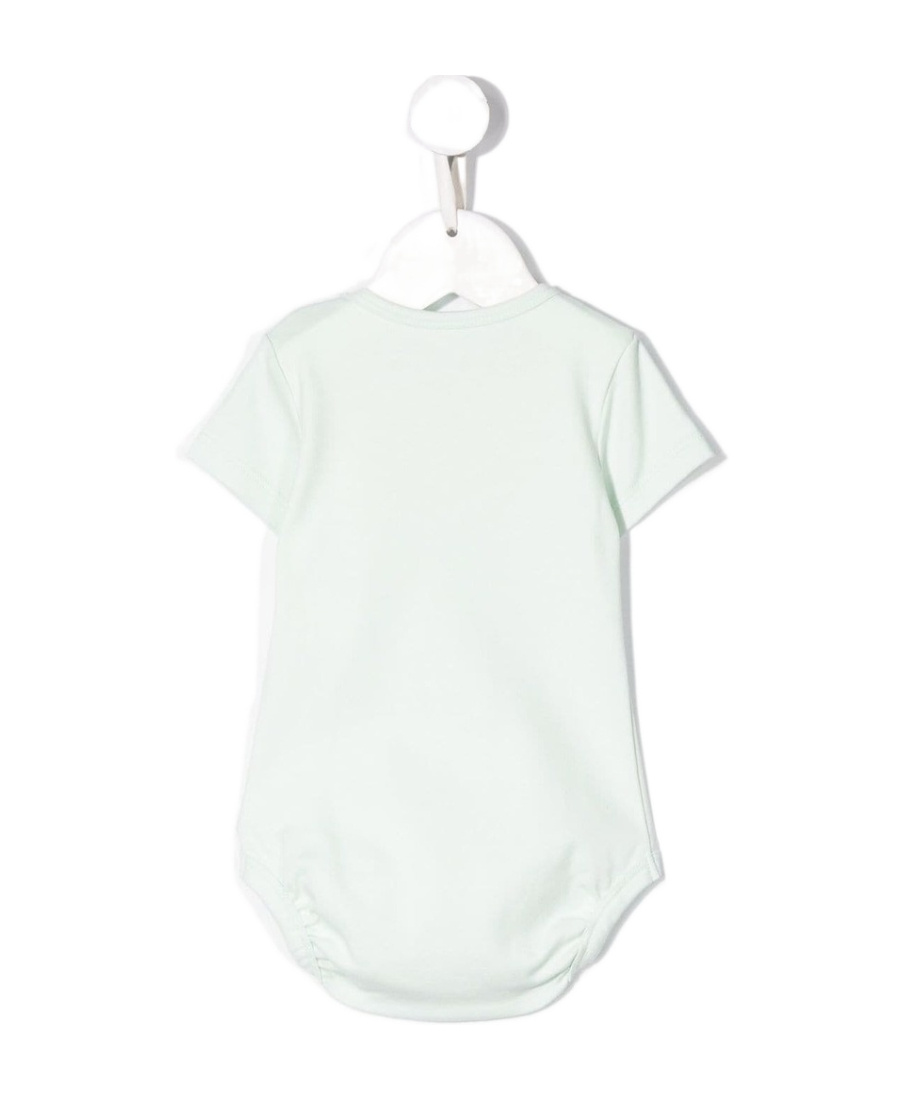 Palm Angels Teddy Bear-print Romper Set In White