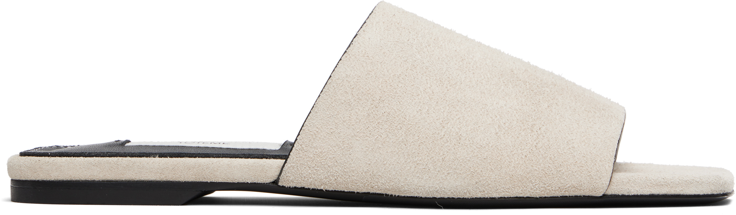 Totême Open Toe Slingback Slippers