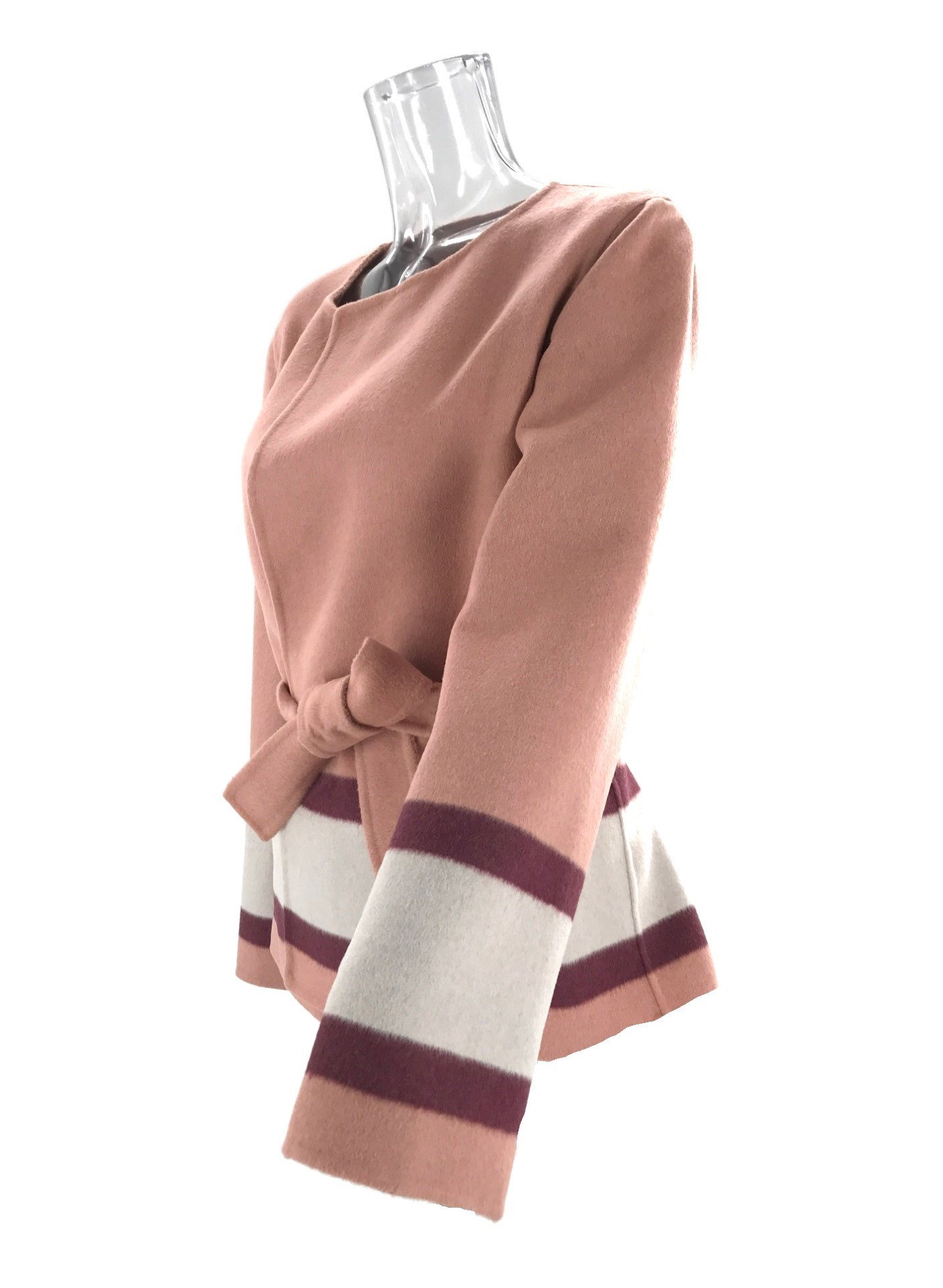Max Mara A Casual Jacket Tied Around The Waist In Multicolor