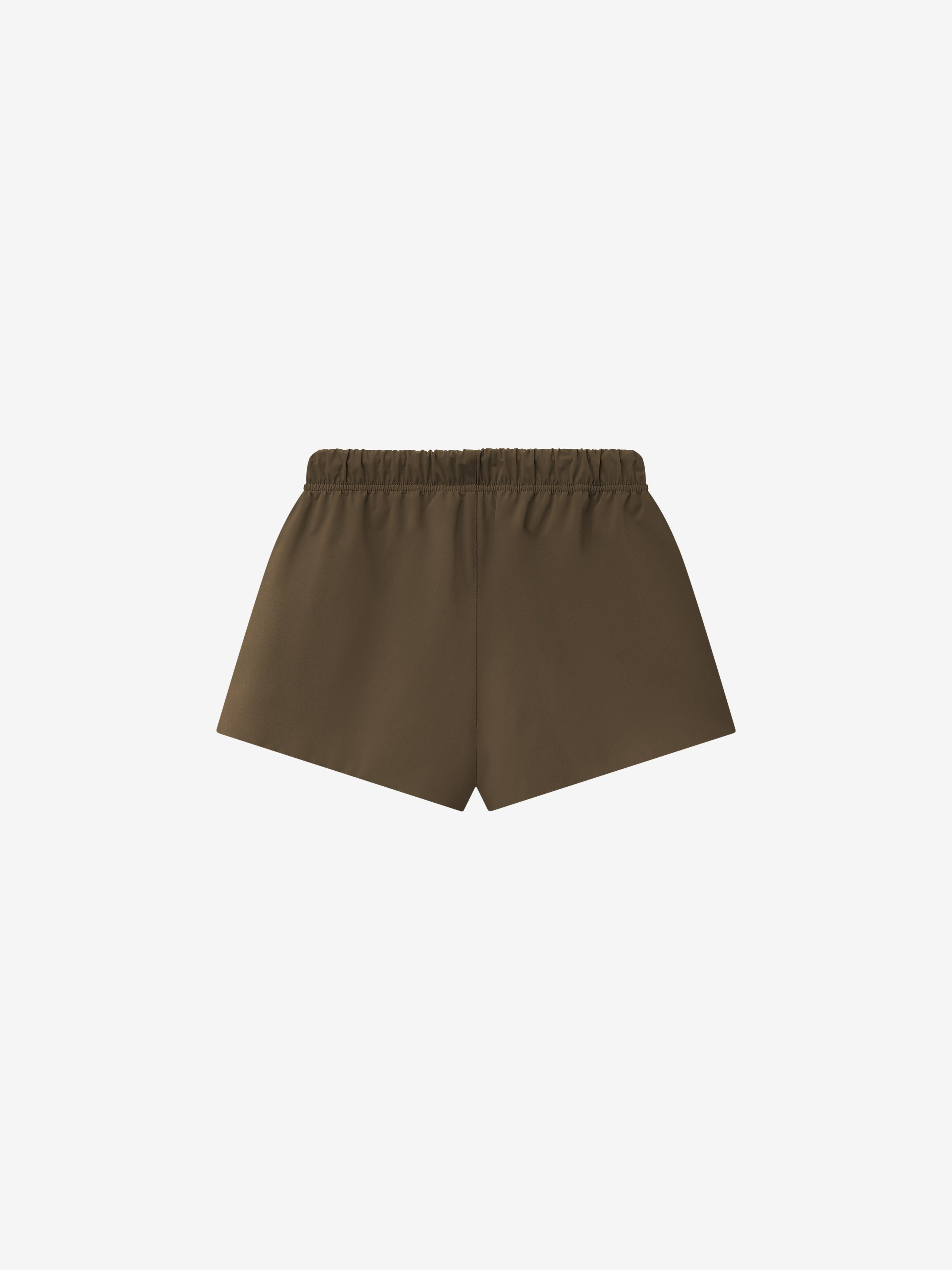 Essentials Drawstring Running Shorts In Green