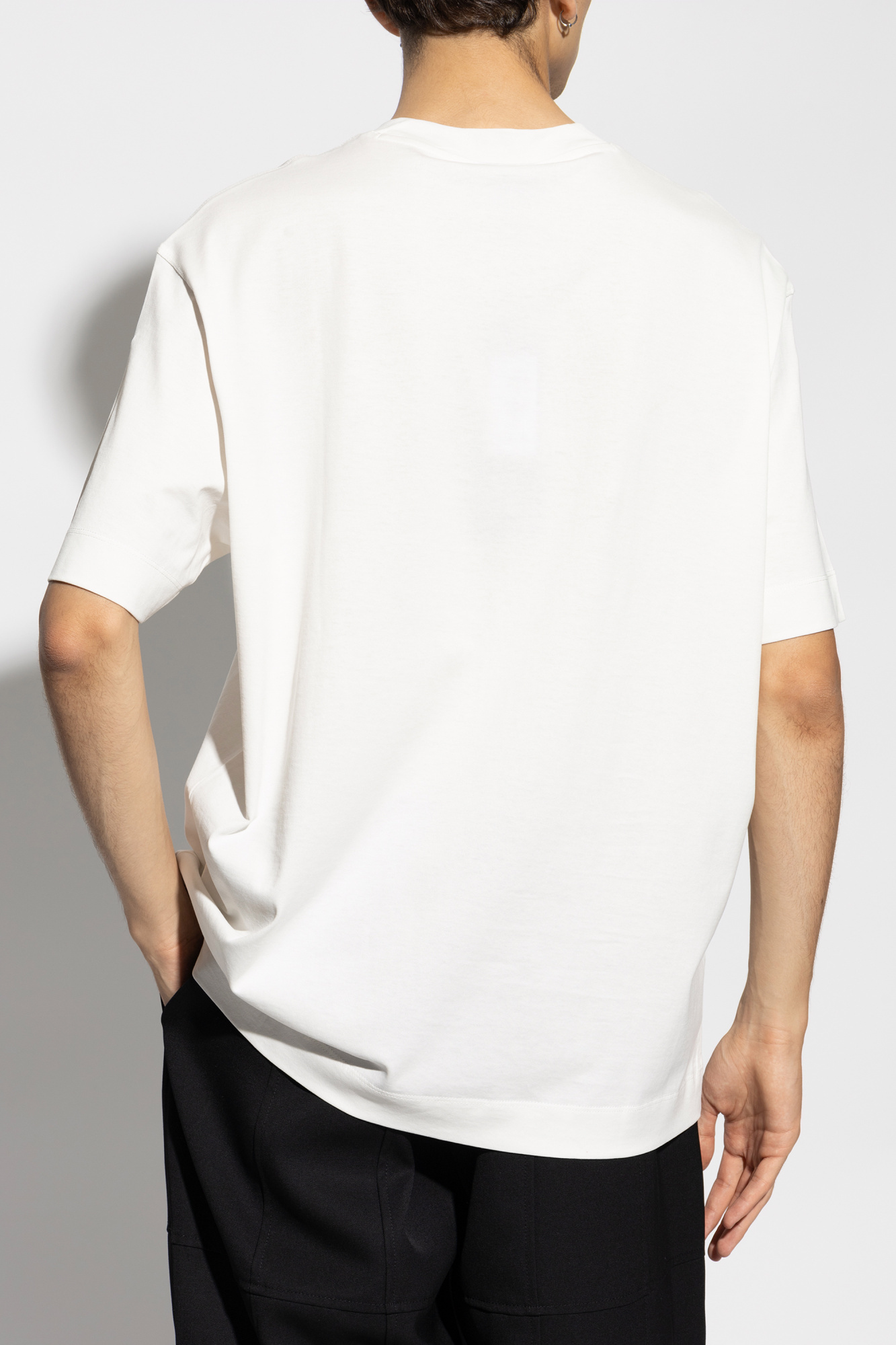 Emporio Armani Short-sleeved T-shirt In White