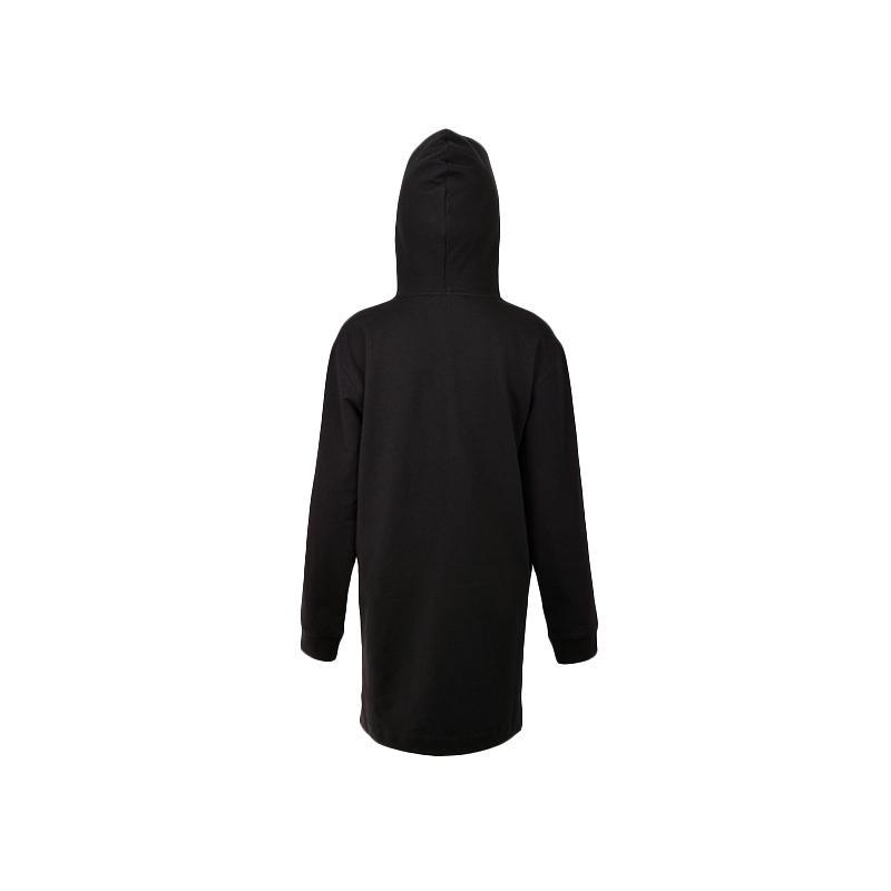 Moschino Hot Diamond Hooded Dress In Black