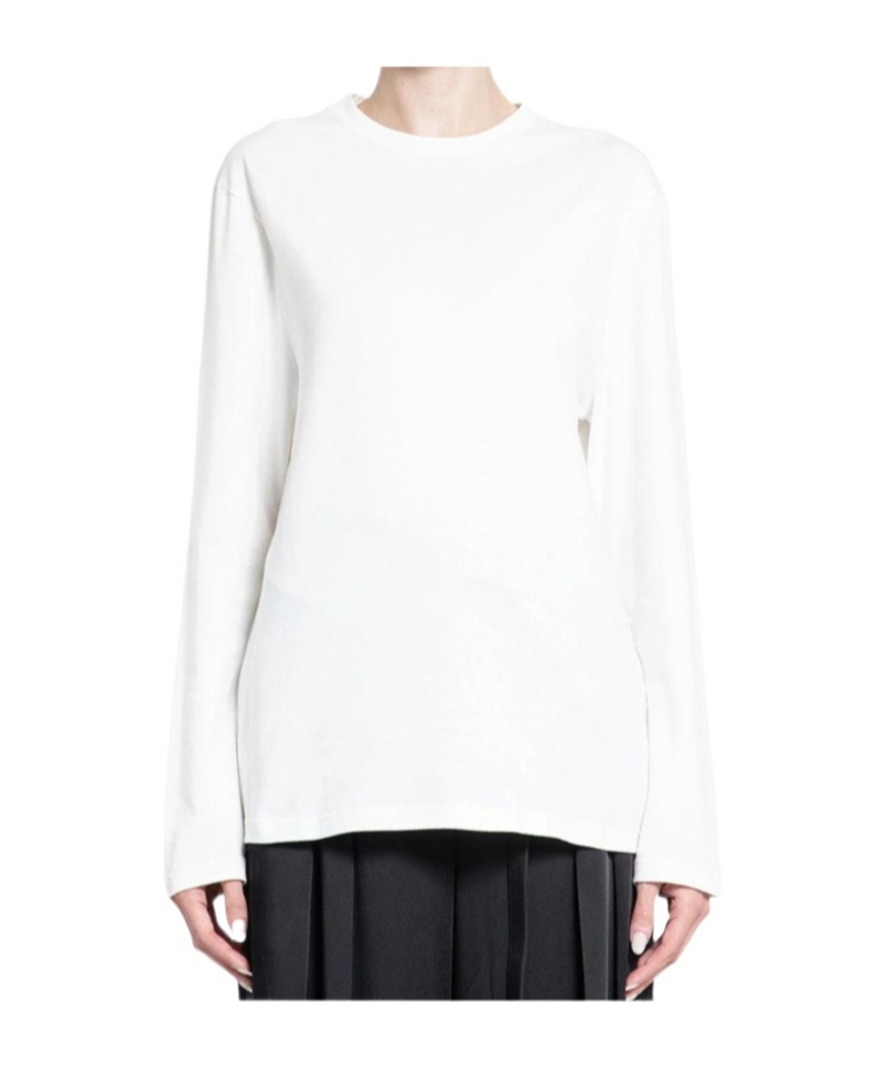 Jil Sander Long Sleeves In White