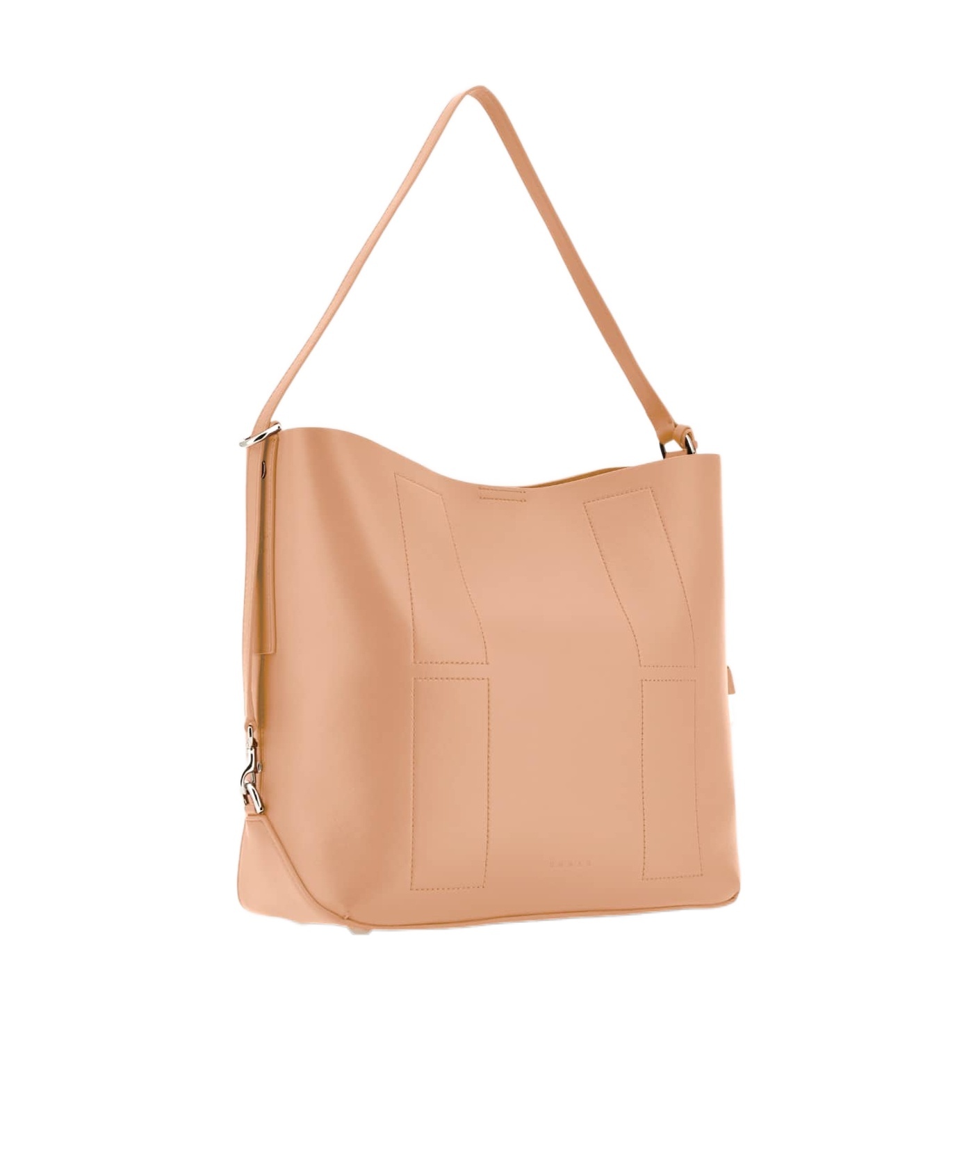 Shop Hogan Medium Hocket Hobo Bag In Nude