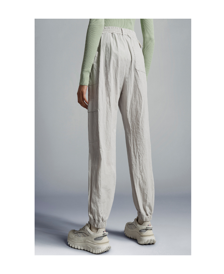Moncler Cargo Track Pants In Gray