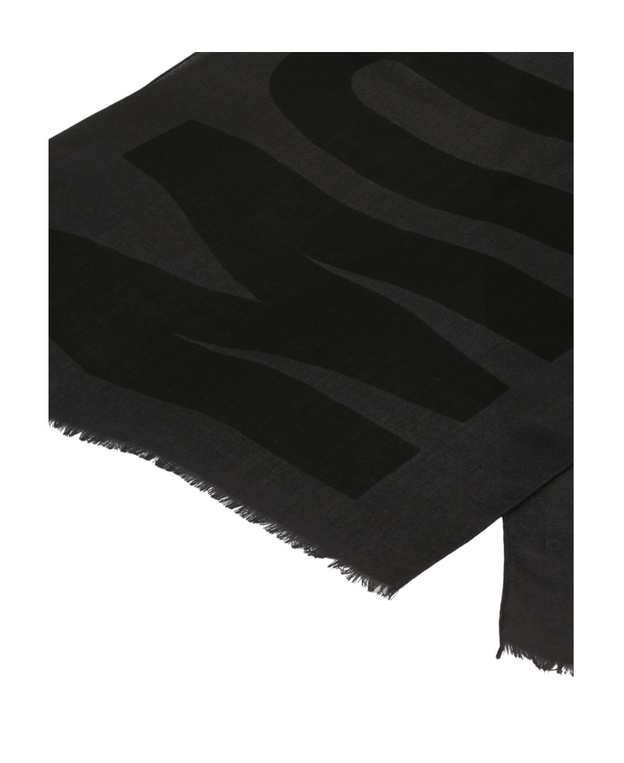 MOSCHINO LOGO WOOL SCARF