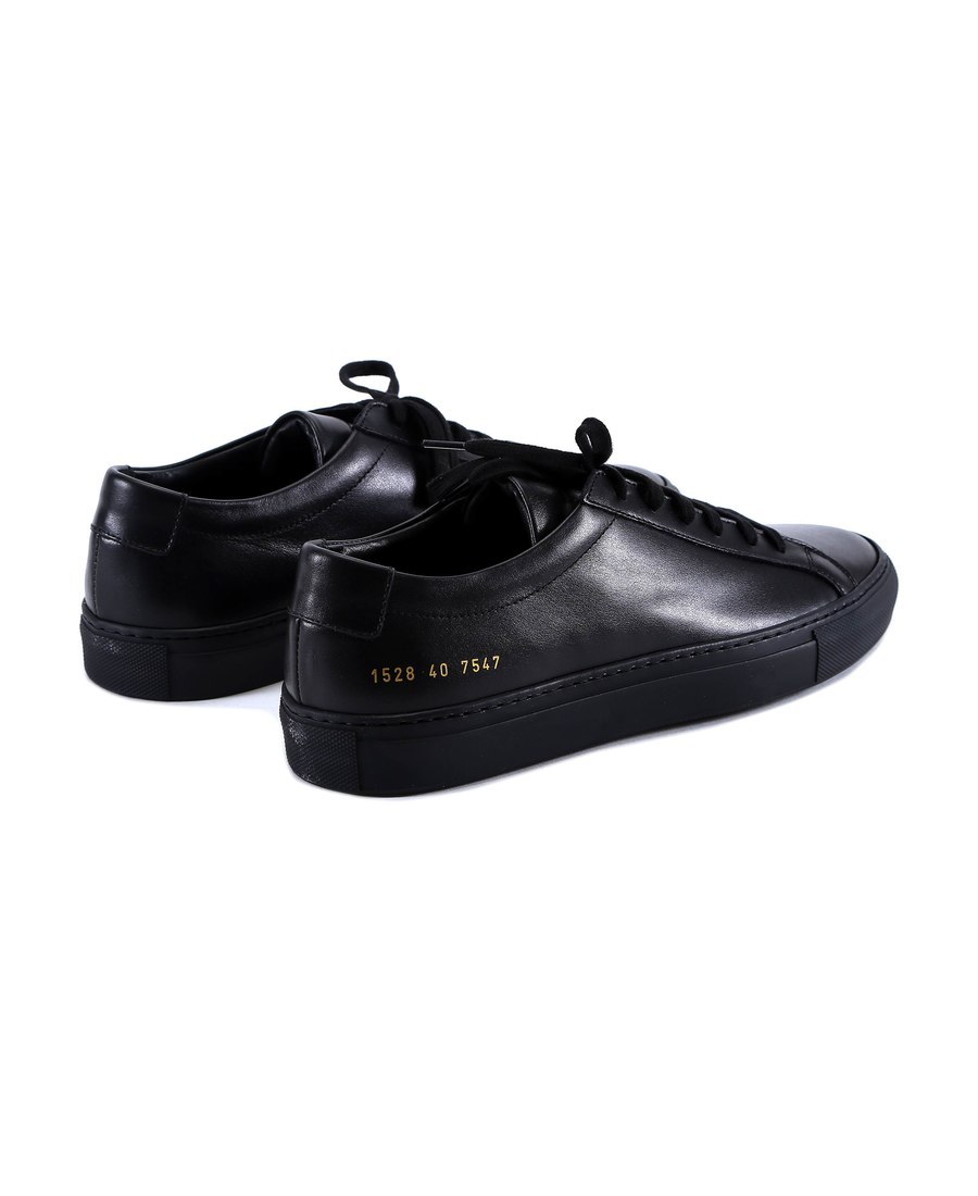 Common Projects 1528 Original Achilles Low Sneakers Shoes In Black