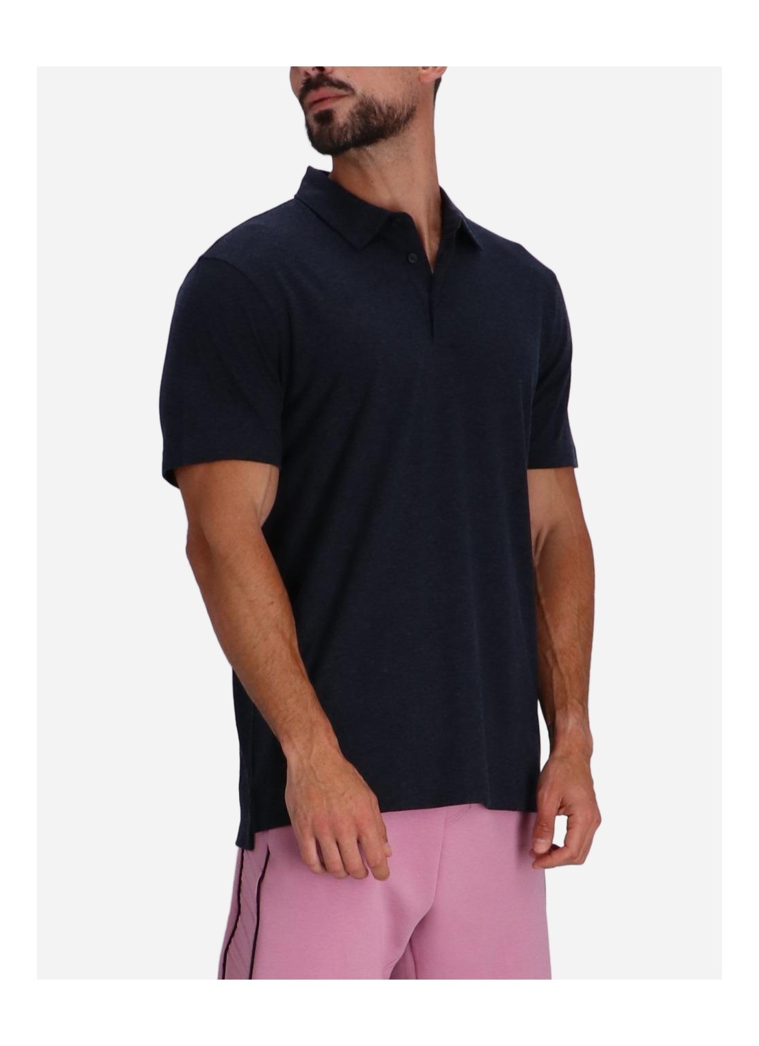 Hugo Boss Stripe-detailing Polo Shirt In Black
