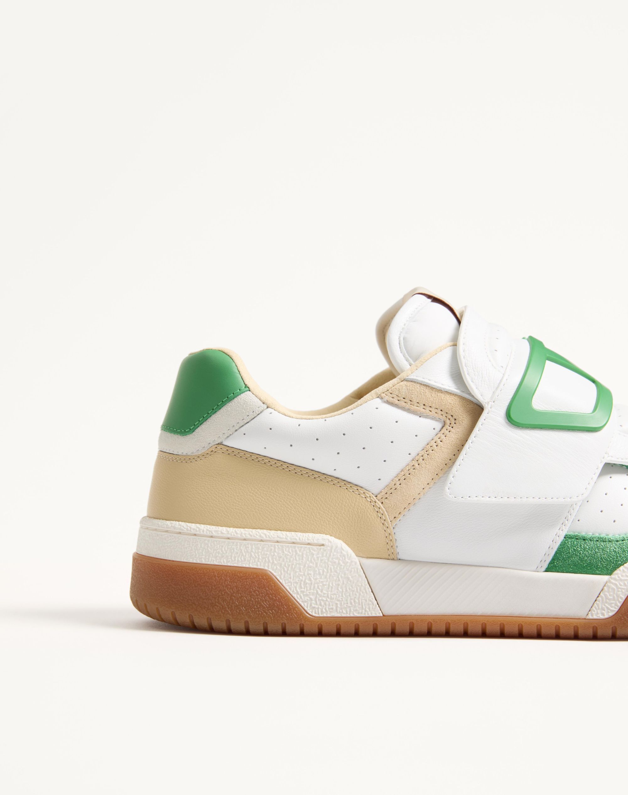 Valentino Garavani Vg Joie De Jouer Sneaker In Nappa Calfskin In White