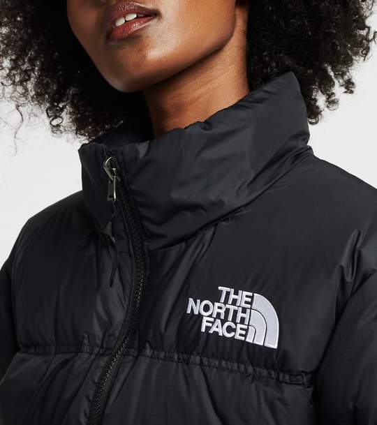 THE NORTH FACE LOGO-EMBROIDERED PADDED JACKET 