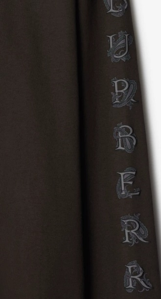 Burberry Drop-shoulder Wool Jumper In Black