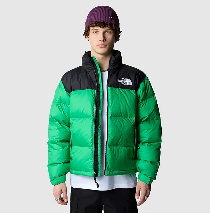 The North Face 1996 Retro Nuptse Jacket Optic Emerald In Green