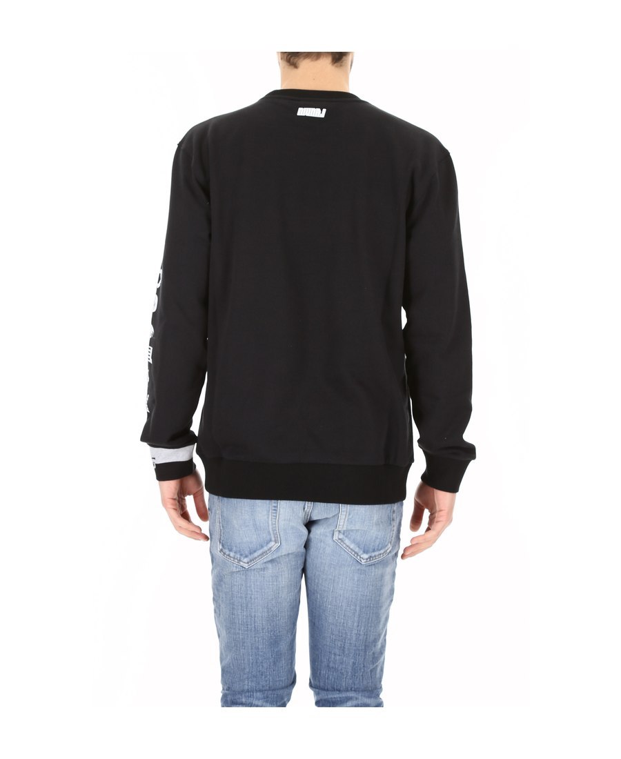 Lanvin Printed Hoodie In Black