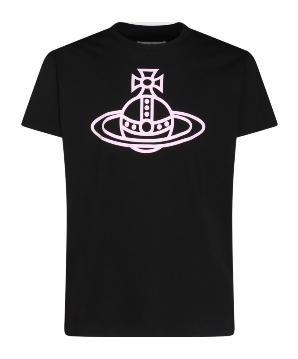 Vivienne Westwood Classic T-shirt "sécurité" In Black