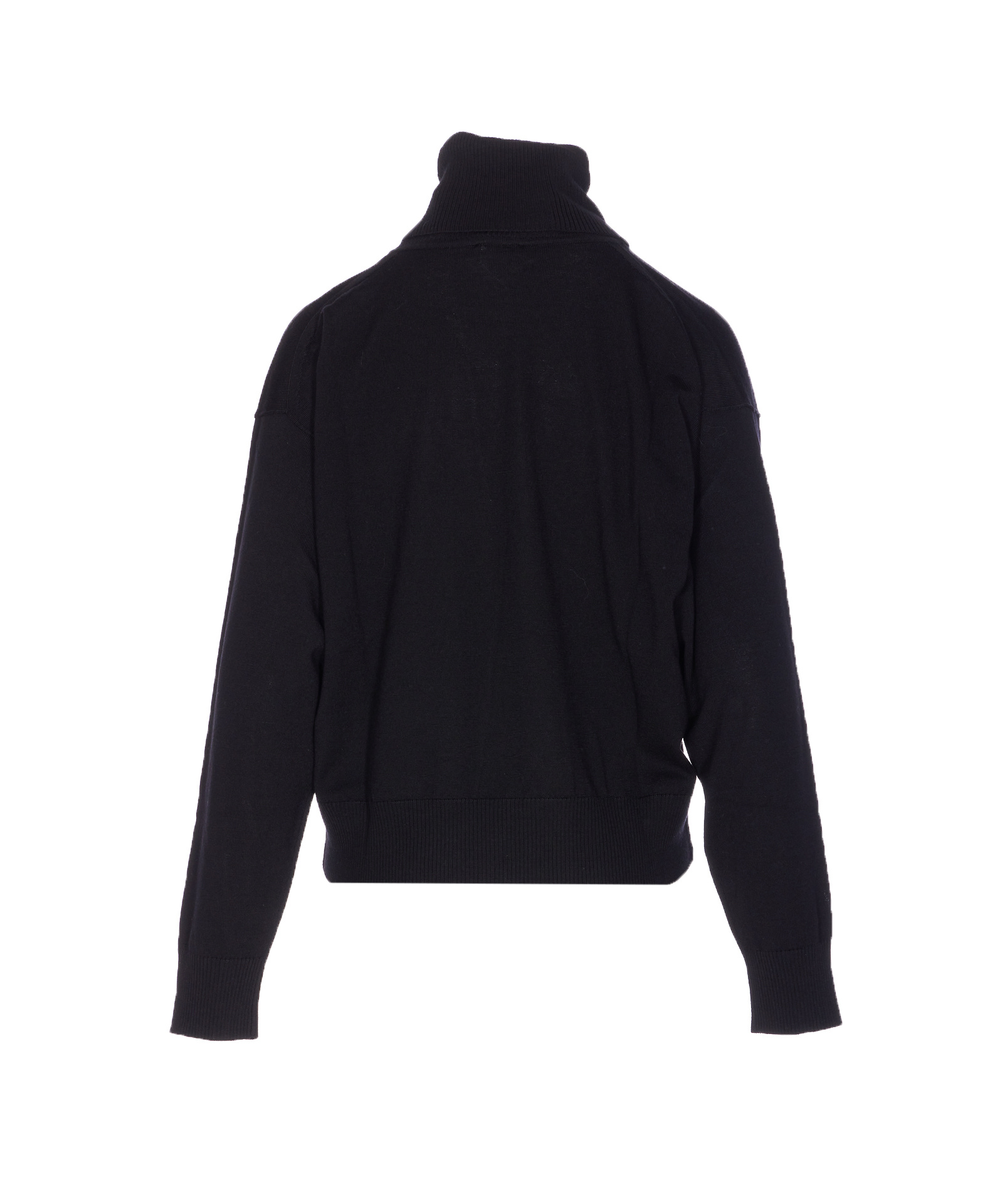 Filippa K Relaxed Turtleneck Sweater In Black
