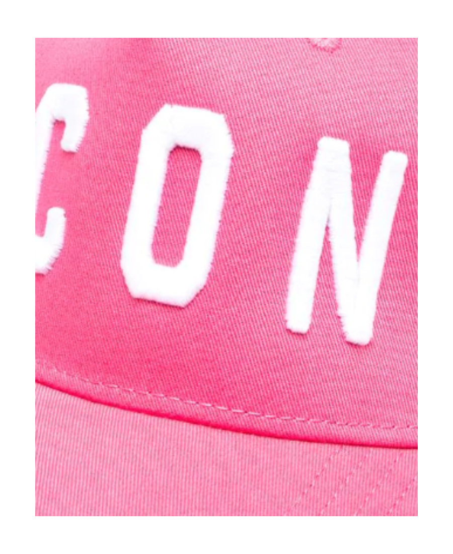 Dsquared2 Logo-embroidered Baseball Cap In Pink