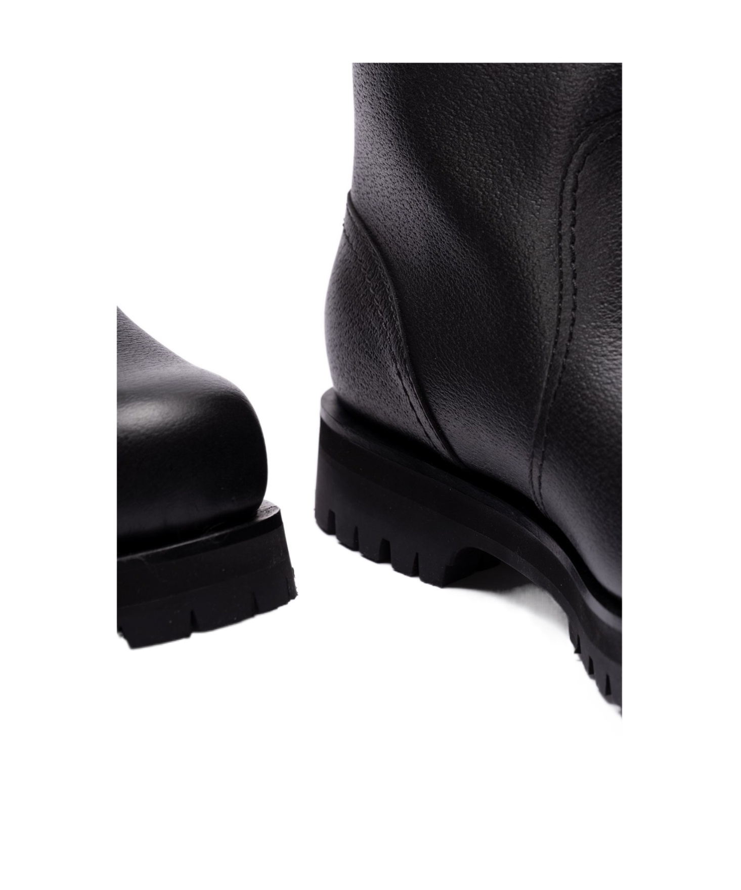 Gucci Grisou Leather Boots In Black