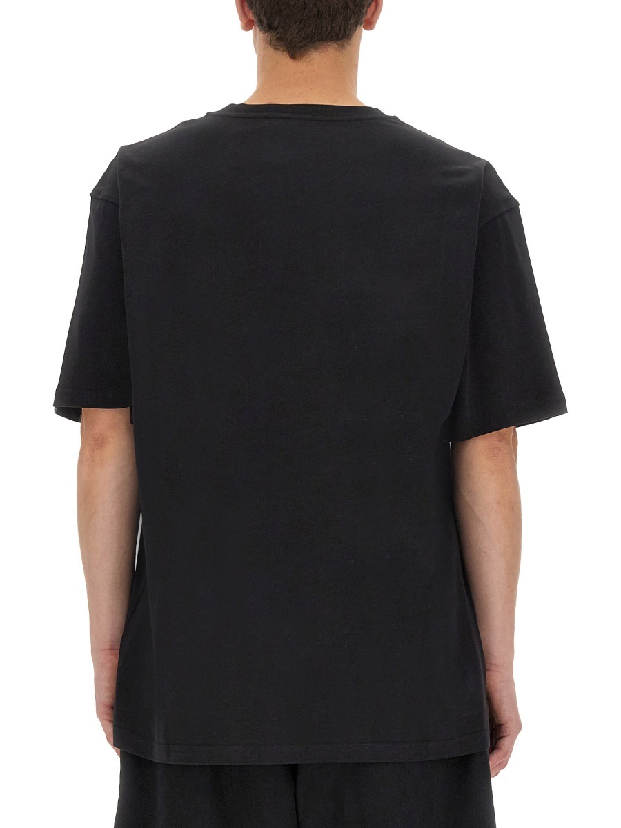 Moschino Short-sleeved T-shirt In Black