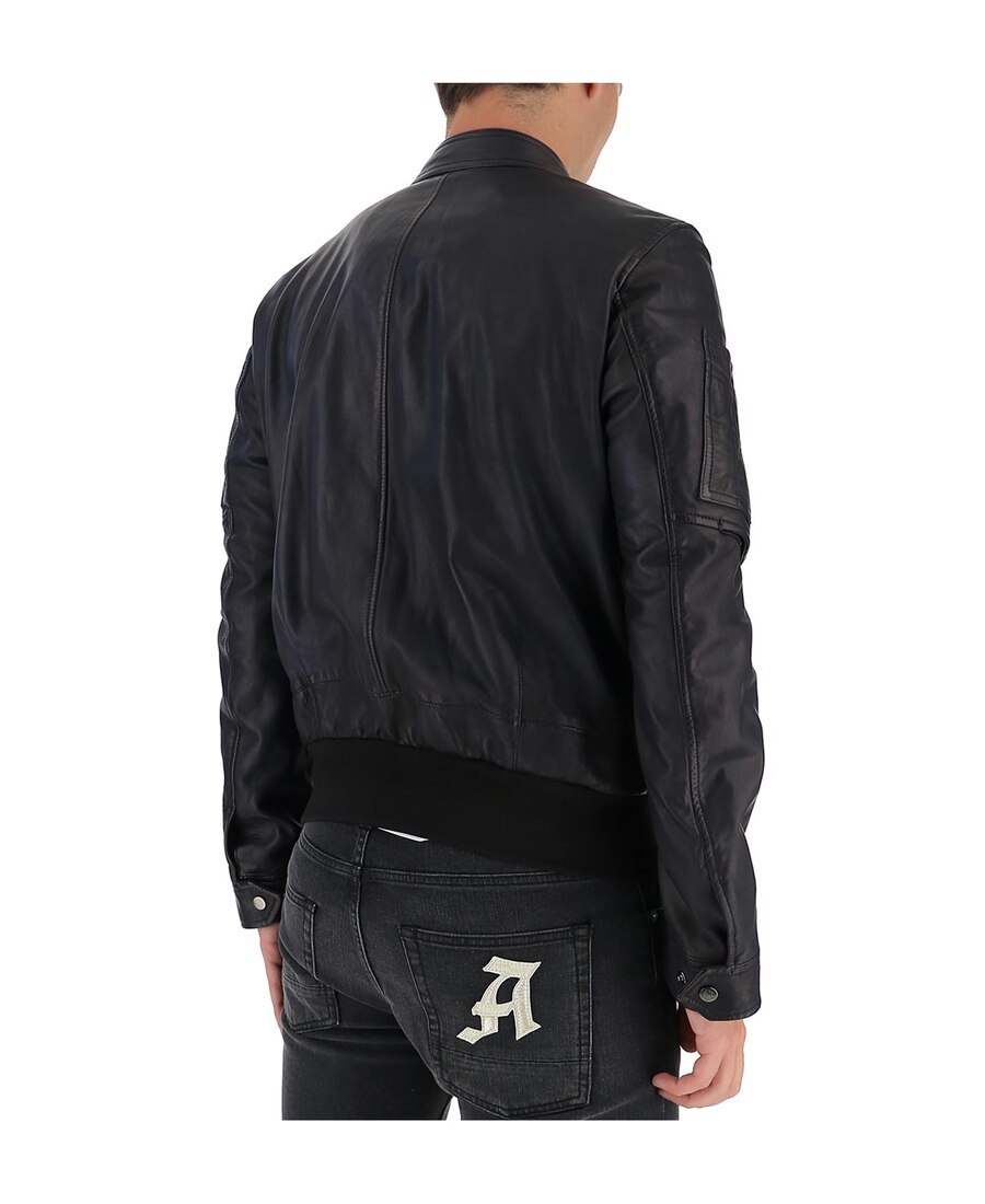 Neil Barrett Zipper Casual Jacket In Black