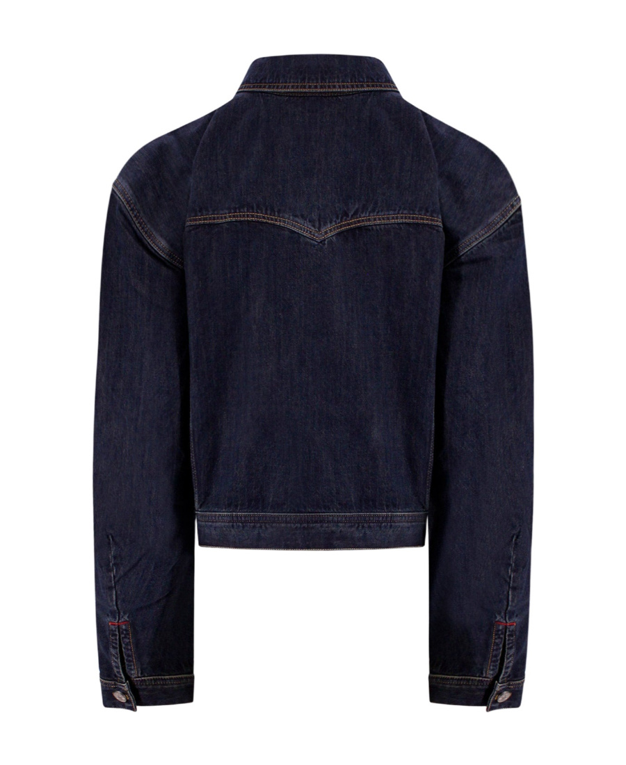 Vivienne Westwood Boxer Denim Jacket In Black
