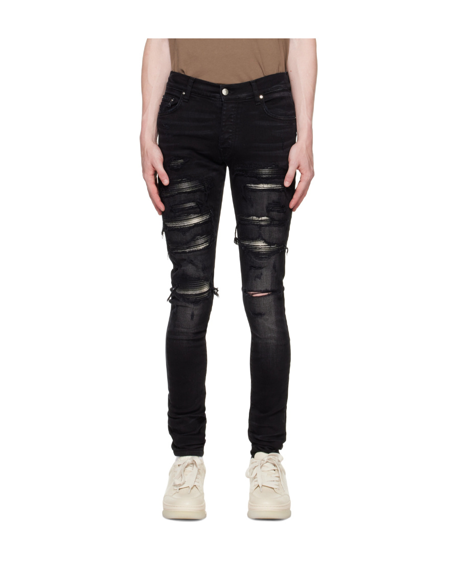 Amiri Make Old Jeans In Black