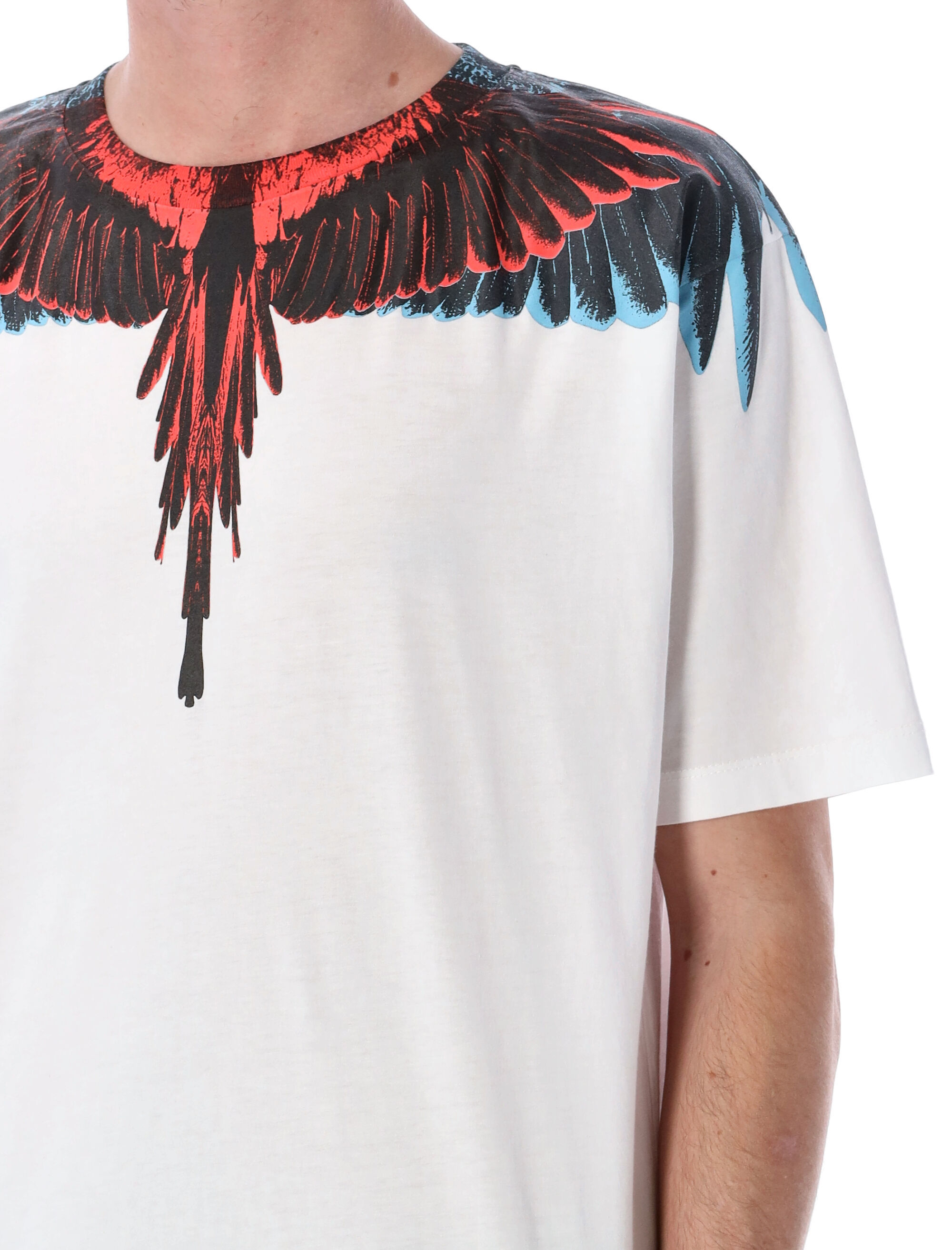 Marcelo Burlon County Of Milan Bandana Wings T-shirt In White
