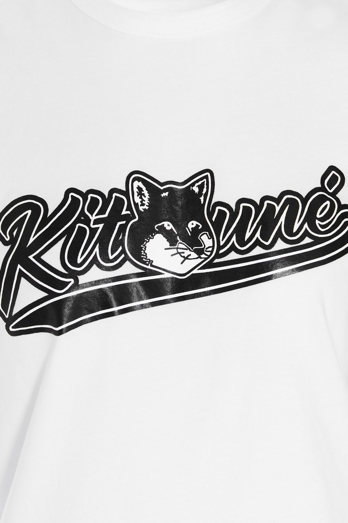 Maison Kitsuné Printed T-shirt In White