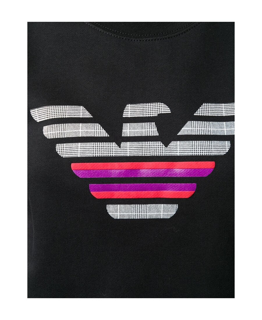 EMPORIO ARMANI LOGO PRINTED SWEATER