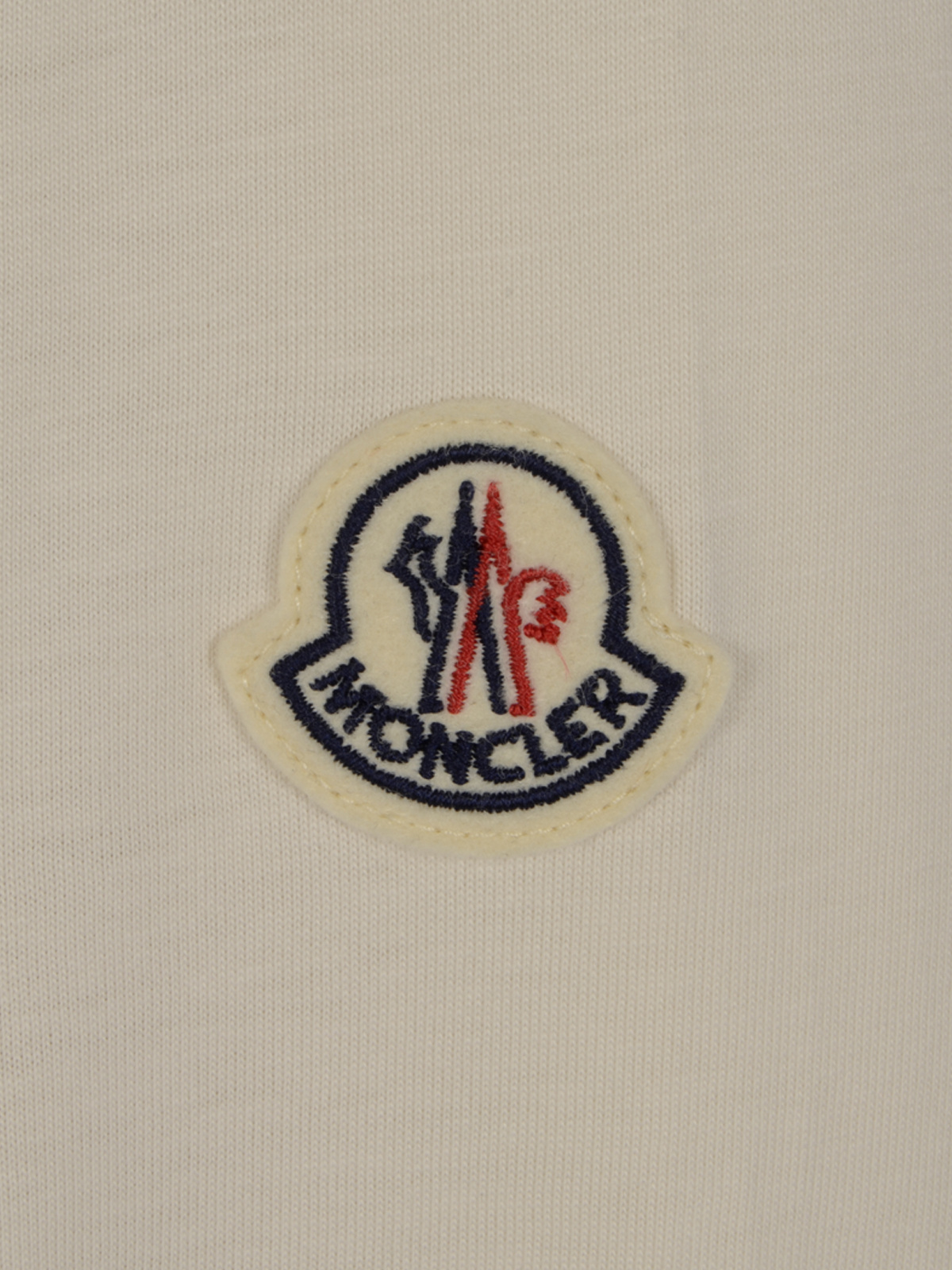 Moncler Long-sleeved T-shirt In Neutral
