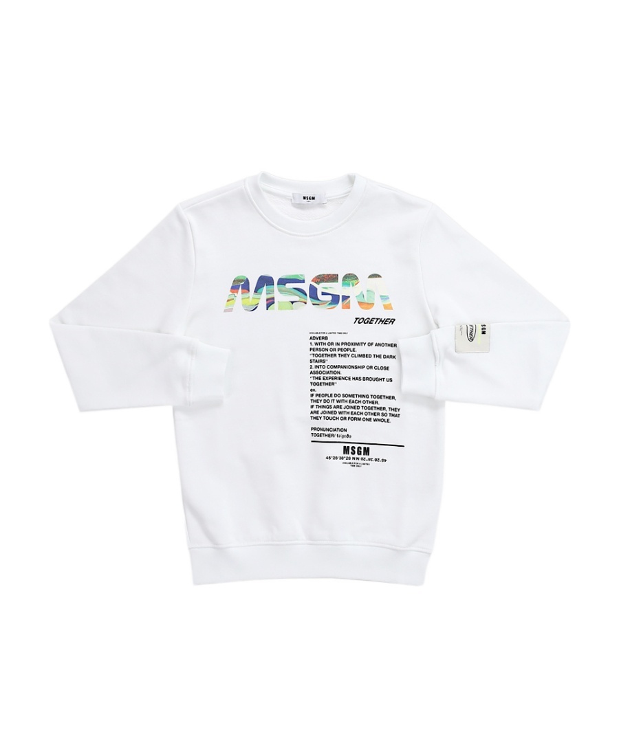 MSGM ITEM O-NECK SHORT-SLEEVED T-SHIRT