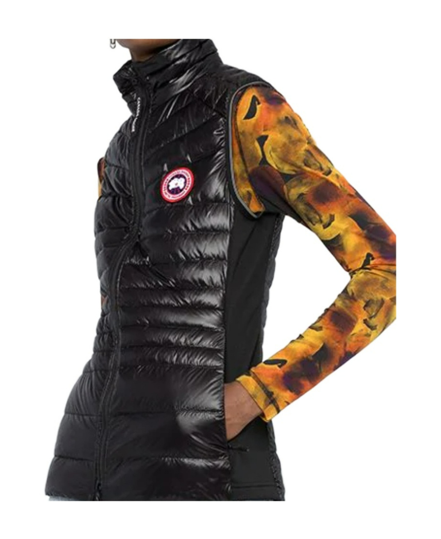 Shop Canada Goose Hybridge Lite Down Gilet In Black