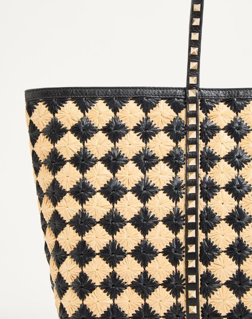 Valentino Double Handle Shoulder Bag In Nude