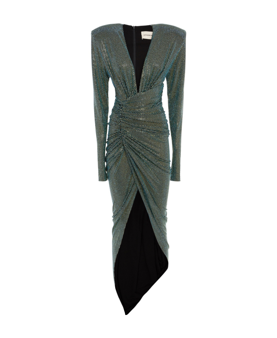 Alexandre Vauthier Asymmetrical Dress In Black